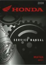 2009 Honda NSA700A / DN-01 Service Manual (P/N 61MEH00) – preview page 1