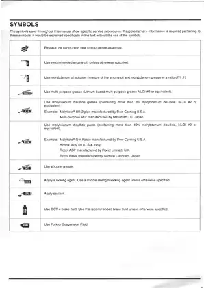 Honda Motorcycle Service Manual for Maintenance and Repair Preview image 2