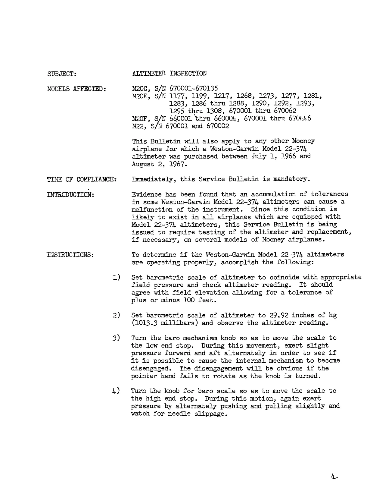 Mooney M20C aircraft repair, service manual Preview image 3