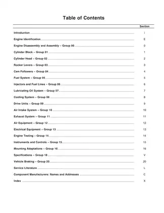 Cummins M11 series Celect engine shop manual Preview image 3