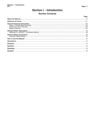 Cummins M11 series Celect engine shop manual Preview image 5