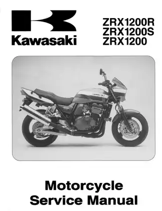 2001-2007 Kawasaki ZRX1200R, ZRX1200S, ZRX1200 service manual Preview image 1