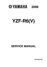 2006 Yamaha YZF-R6(V) OEM Service Manual (P/N 2C0-28197-E0) – preview page 1