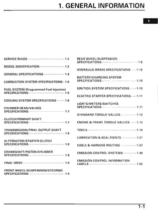 2003-2007 Honda ST1300, ST1300A ABS Pan European service manual Preview image 5