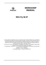 2007 Piaggio MSS Fly 50 4T Scooter Workshop Manual FMS (P/N 633212) – preview page 2