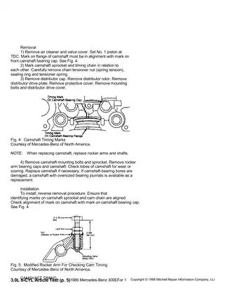 1986 Mercedes 300 E repair manual Preview image 5