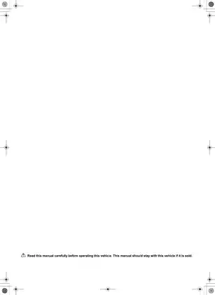 2023 Yamaha YZ250F Owner's Manual and Service Guide Preview image 2