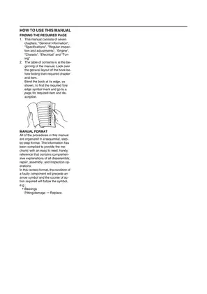 2023 Yamaha YZ250F Owner's Manual and Service Guide Preview image 4