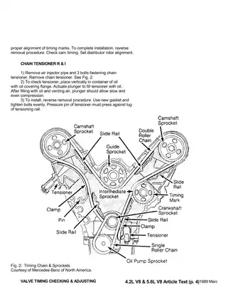 1989 Mercedes 560 SL shop manual Preview image 4