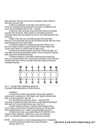 1989 Mercedes 300 TE service manual Preview image 3