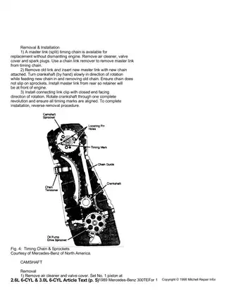 1989 Mercedes 300 TE service manual Preview image 5