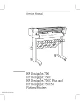 1996 HP DesignJet 700/750C/750C Plus/755CM Service Manual (P/N C4705-90000) – preview page 2