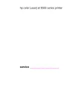 HP Color LaserJet 9500n/9500hdn C8546A/C8547A Service Manual (P/N C8546-99001) – preview page 2