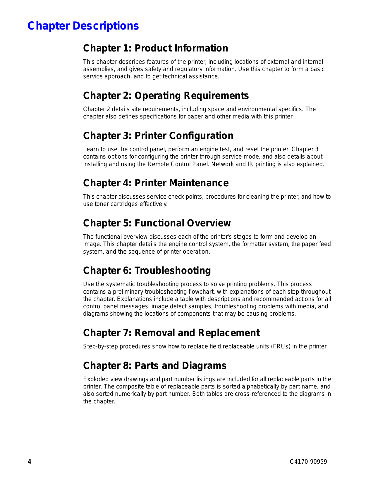 HP Laserjet  2100, 2100M & 2100TN printer service manual Preview image 3