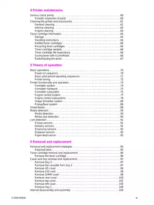 HP LaserJet 2200 Series Printer Service Manual Preview image 5
