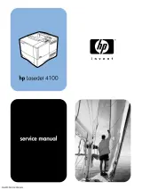 HP LaserJet 4100 Series Printer Service & Repair Manual (P/N C8049-90920) – preview page 1