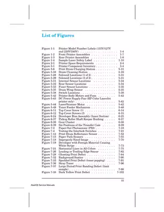HP Color LaserJet 5/5M Printer Service Manual Preview image 5