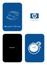 2000–2002 HP LaserJet 1200 Series OEM Service Manual (P/N 9036) – preview page 1