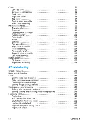 HP LaserJet 1200 Series Service Manual - Comprehensive Guide Preview image 5