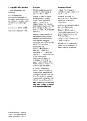 HP LaserJet 3100/3150 Product Service Manual - Comprehensive Guide Preview image 4