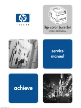 1997–1998 HP Color LaserJet 4500/4550 Series Printer Factory Service Manual (P/N C7085-90921) – preview page 1