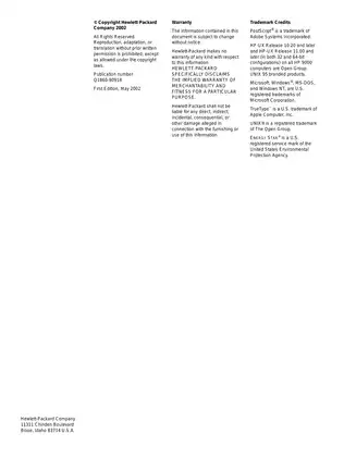 HP LaserJet 5100 Series Printer Service Manual Preview image 4