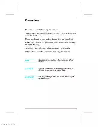 HP LaserJet 5P/5MP and 6P/6MP Printer Service Manual Preview image 3