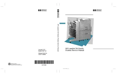1997 HP LaserJet 5Si / 5Si MX / 5Si Copier Service Manual (P/N C4077-90960)