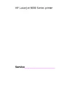 2001 HP LaserJet 9000 / 9000n / 9000dn / 9000hns Printer Service Manual (P/N C8519-90912) – preview page 2