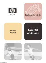 2000 HP LaserJet 3200/3200S All-in-One Service Manual (P/N C7052A) – preview page 1