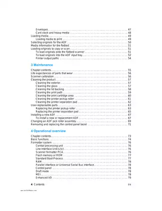 HP LaserJet 3300MFP Series Service Manual and Service Guide Preview image 4