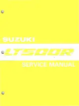1987–1990 Suzuki LT500R Service Manual (P/N 9900B-23110) – preview page 1