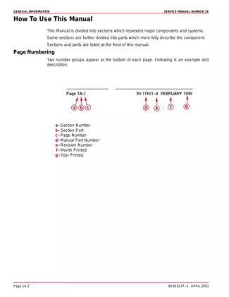 Mercury MerCruiser Marine Number 14 Sterndrive Units Alpha One Generation II service manual Preview image 4