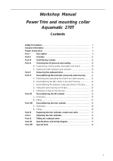 Volvo Penta Aquamatic 270T Workshop Manual (P/N 7724371-5, 7726380-4) – preview page 3