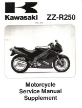 1990–1996 Kawasaki ZZ-R250 Service & Repair Manual (P/N 99924-1129–54) – preview page 1