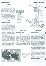 Massey-Ferguson MF230, MF235, MF240, MF245, MF250 Tractor Service Manual – preview page 5