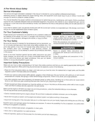 2008-2009 Honda Sportrax 700XX, TRX700XX service manual Preview image 2