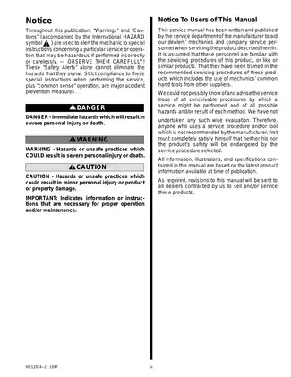 1983-1990 MerCruiser Number 6, R, MR, Alpha One, SS Sterndrive service manual Preview image 5