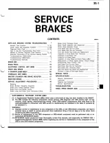 1991 Mitsubishi 3000GT / SL / VR-4 Service Manual, Volume 1: Engine, Chassis & Body – preview page 6