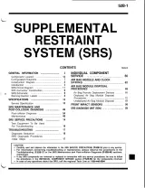 1991 Mitsubishi 3000GT / SL / VR-4 Service Manual, Volume 1: Engine, Chassis & Body – preview page 7