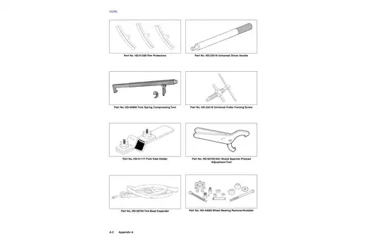 2005 Buell Lightning Service Manual - Maintenance & Repair Guide Preview image 4