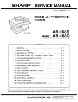 2004 Sharp AR-168S/D Multifunctional Service Manual (P/N 00ZAR168D/A1E) – preview page 1