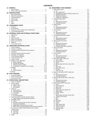 Sharp AR 168S, 168D copier service manual Preview image 5