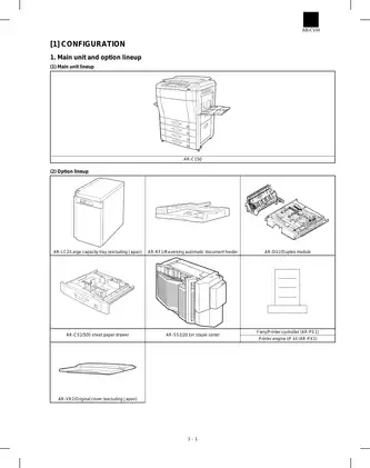 AR-C150 Sharp Service Manual | Digital Copier Maintenance and Repair Guide Preview image 4