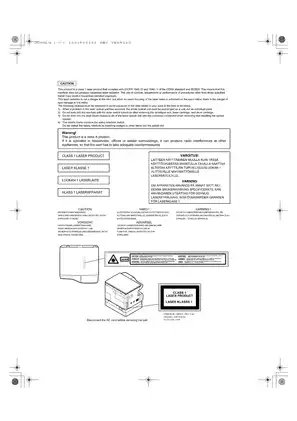 SHARP AR-M160 & AR-M205 Digital Copier Service Manual Preview image 3