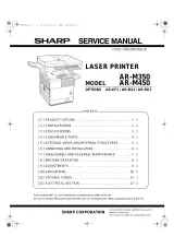 2011 Sharp AR-M350/M450 Service Manual (P/N 00ZARM350/A1E) – preview page 1