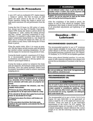 Comprehensive Arctic Cat ATV Service Manual (Model Year & Specifications Included) Preview image 4
