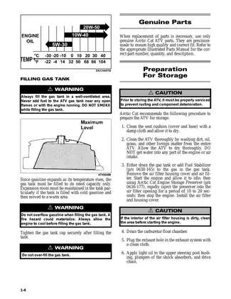 2006 Arctic Cat DVX 400 ATV repair manual Preview image 5
