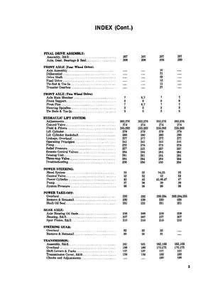 David Brown Case 885, 885N, 995, 1210, 1212, 1410, 1412 Utility Tractor manual Preview image 3