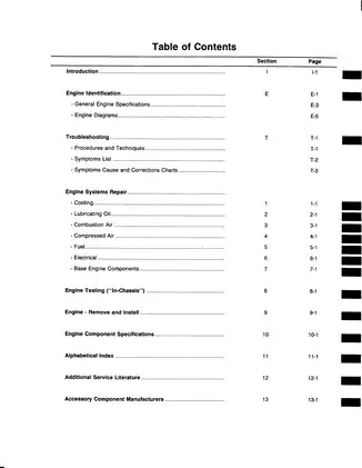 Cummins L10 series engine troubleshooting and repair manual Preview image 3